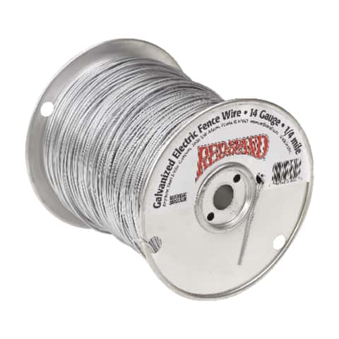 Red Brand Electric-Powered Electric Fence Wire Silver Red Brand Electric-Powered Electric Fence Wire Silver