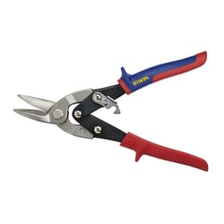 Irwin 10 in. Steel Left and Straight Aviation Snips 18 Ga. 1 pk