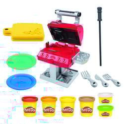 Hasbro Play-Doh Kitchen Creations BBQ Grill Playset Multicolored 14 pc