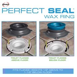Danco Perfect Seal Wax Ring Multicolored Rubber