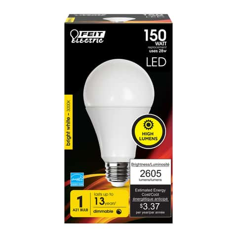 150 watt store light bulbs