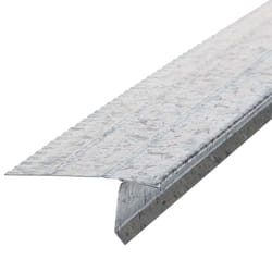 Amerimax 2.43 in. W X 10 ft. L Aluminum Drip Edge Flashing Silver