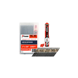 Paslode RounDrive 3 in. L Angled Strip Brite Fuel and Nail Kit 30 deg 1000 pk