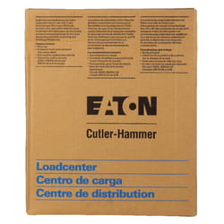 Eaton 125 amps 120/240 V 4 space 4 circuits Surface Mount Main Lug Load Center