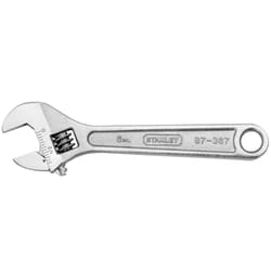 Stanley Metric and SAE Adjustable Wrench 6 in. L 1 pc