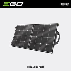 EGO 100 W 100 W Solar Portable Portable Panel Tool Only