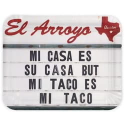 EL Arroyo MI Casa ES SU Casa But MI Taco ES MI Taco Party Plates Paper 12 pk