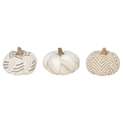 Gerson 6 in. Pumpkin Stem Fall Decor