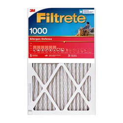 Filtrete 12 in. W X 20 in. H X 1 in. D Polyester 1000 MPR Pleated Allergen Air Filter 1 pk