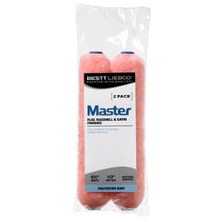 Bestt Liebco Master Polyester Knit 6.5 in. W X 1/2 in. Mini Paint Roller Cover 2 pk