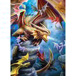 Eurographics Dragon Clan Jigsaw Puzzles Multicolored 1000 pc