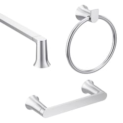 Moen Genta Chrome Zinc Bath Accessory Set