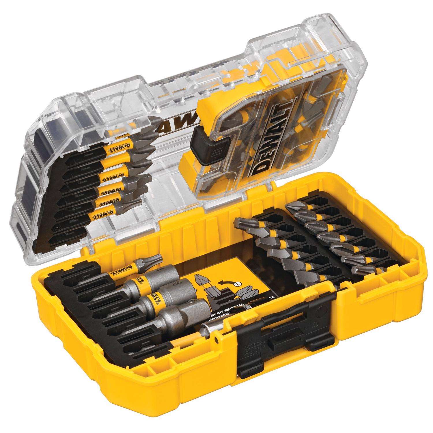 DeWalt Max Fit Assorted Screwdriver Bit Set S2 Tool Steel 50 pc - Ace ...