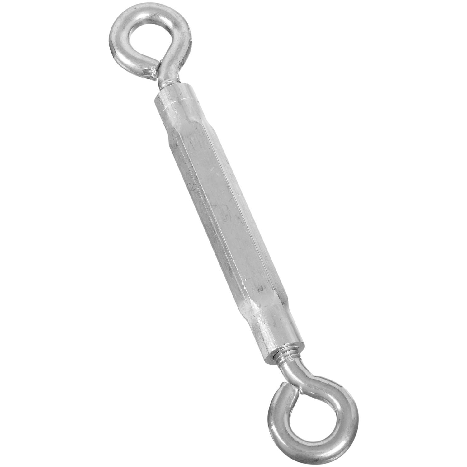 National Hardware Zinc-Plated Aluminum/Steel Turnbuckle 215 lb. cap. 11 in. L National Hardware Zinc-Plated Aluminum/Steel Turnbuckle 215 lb. cap. 11 in. L