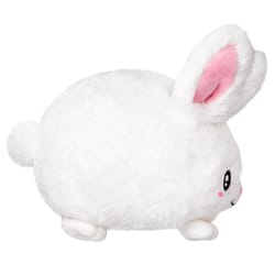 Squishable Snugglemi Snackers Fluffy Bunny Plush Toy White/Pink
