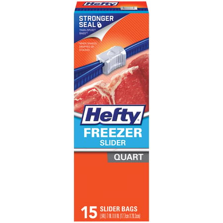 Save on Hefty Freezer Slider Gallon Bags Slider Bags Order Online Delivery