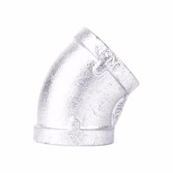 STZ Industries 3/8 in. FIP each X 3/8 in. D FIP Galvanized Malleable Iron 45 Degree Elbow