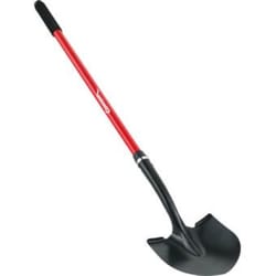 Corona 59 in. Steel Round Digging Shovel Fiberglass Handle