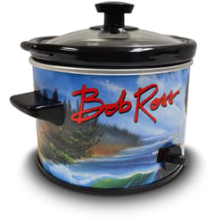 Uncanny Brands Bob Ross 2 qt Multicolored Aluminum Slow Cooker