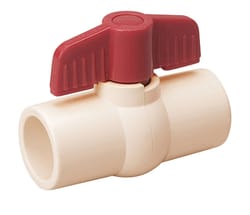 B&K ProLine 1 in. CPVC Slip Ball Valve Full Port T-Handle