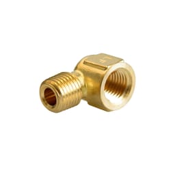 ATC 1/4 in. FPT 1/4 in. D MPT Brass 90 Degree Street Elbow
