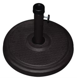 Bond Manufacturing Black Round Envirostone Umbrella Base