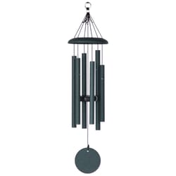 Corinthian Bells Green Aluminum 27 in. Wind Chime