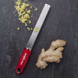 Microplane Premium Classic Series Red Plastic/Stainless Steel Zester/Grater