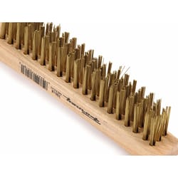 Forney 13-3/4 in. L X 2.25 in. W Scratch Brush Wood 1 pc