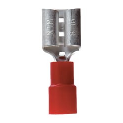 Jandorf 22-18 Ga. Insulated Wire Female Disconnect Red 5 pk
