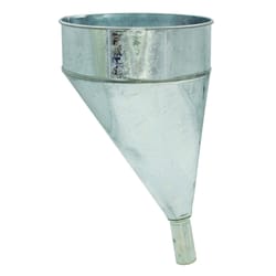 Lubrimatic Silver 11 in. H Metal 5 qt Measuring Funnel