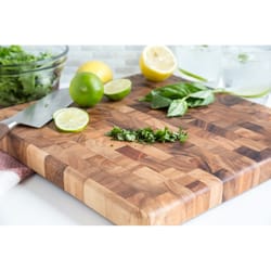 Fox Run Ironwood Gourmet 14 in. L X 14 in. W Acacia Wood Cutting Board