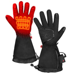 ActionHeat Men's Fleece Cold Weather Gloves Black L/XL 1 pk