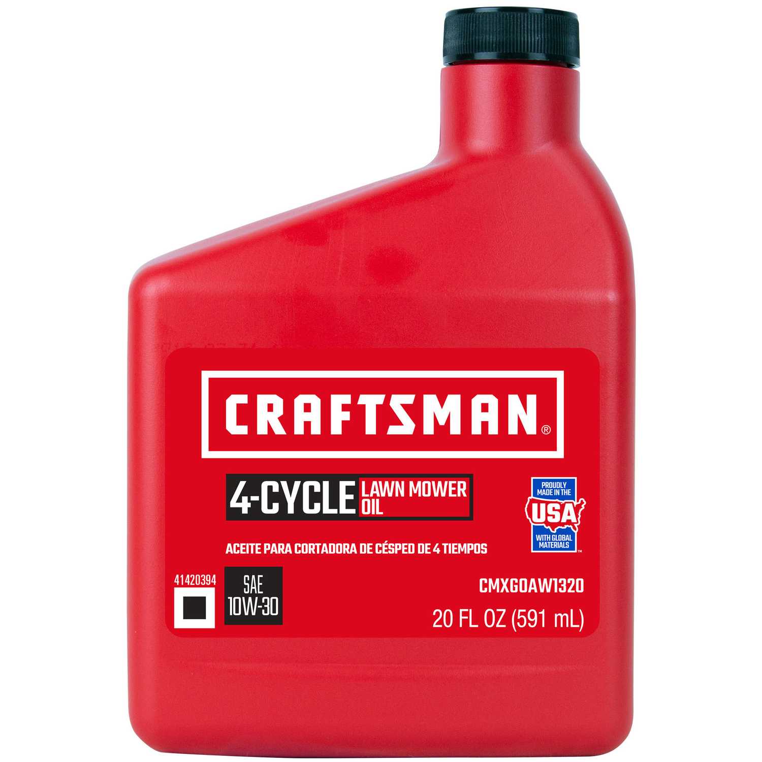 Craftsman 10W30 4 Cycle Engine Motor Oil 20 oz. Ace Hardware