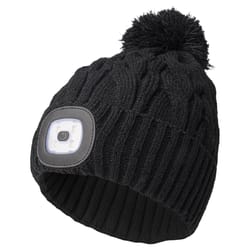 Night Scope Nova Lighted Winter Hat Black One Size Fits Most