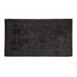 Grund America Puro 24 in. L X 17 in. W Graphite Cotton Bath Rug Latex Free