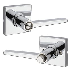 Kwikset Safe Lock Daylon Polished Chrome Privacy Lever Right or Left Handed