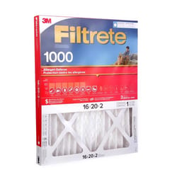 Filtrete 16 in. W X 20 in. H X 2 in. D Polypropylene 1000 MPR Pleated Air Filter 1 pk