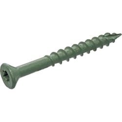 Grip-Rite PrimeGuard Plus No. 9 wire X 2 in. L Green Star Bugle Head Deck Screws 5 lb 453 pc