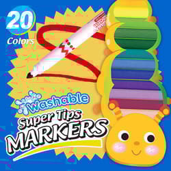 Bazic Products Assorted Conical Tip Washable Marker 20 pk