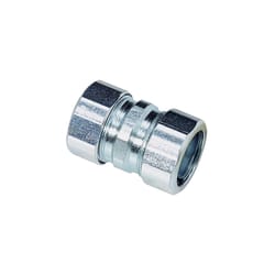 Sigma Engineered Solutions 1/2 in. D Zinc-Plated Steel Compression Coupling For Rigid/IMC 1 pk