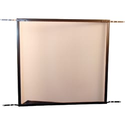 Prime-Line 24 in. L Bronze Aluminum Screen Door Grille 1 pc