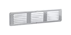 Air Vent 4 in. H X 16 in. L Mill Aluminum Undereave Vent