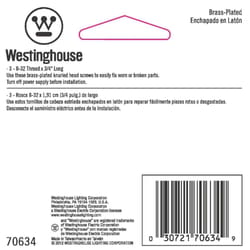 Westinghouse Fitter Screws