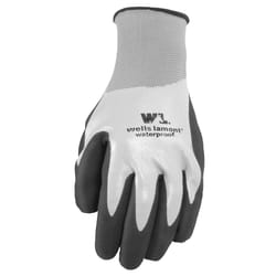 Wells Lamont Men's Waterproof Work Gloves Black/Gray XL 1 pk