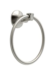 Delta Mandara Brushed Nickel Towel Ring Die Cast Zinc