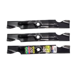 MaxPower 50 in. Standard Mower Blade Set For Riding Mowers 3 pk