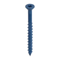 Tapcon 3/16 in. in. X 2-1/4 in. L Star Flat Head High/Low Concrete Screws