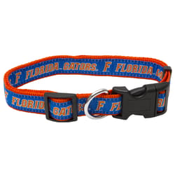 Pets First Team Colors Florida Gators Nylon Dog Collar Large