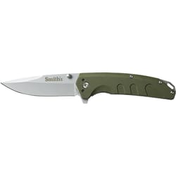 Smith's Rally 7.87 in. Flip Utility Knife Green 1 pc